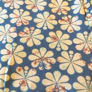 Lularoe Floral Leggings One Size